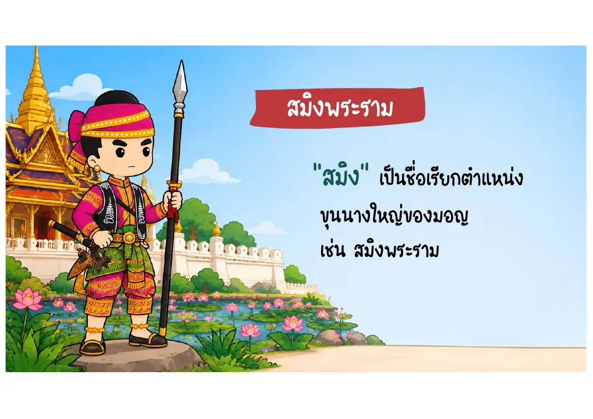 ความหมายของคำว่า “สมิง”