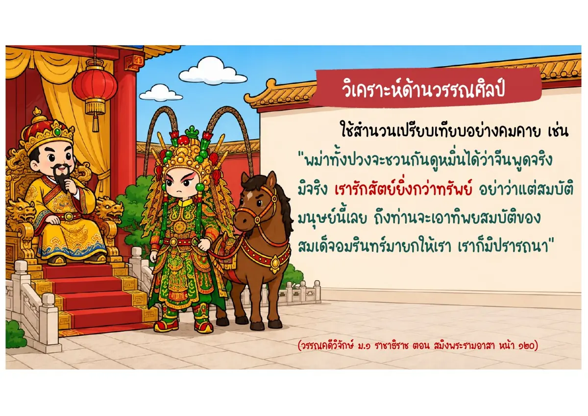 สำนวนเปรียบเทียบ